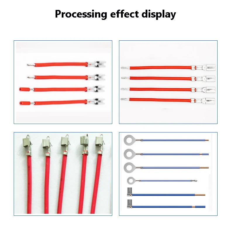 自动电缆剥皮压接绞合机，这款自动压接机