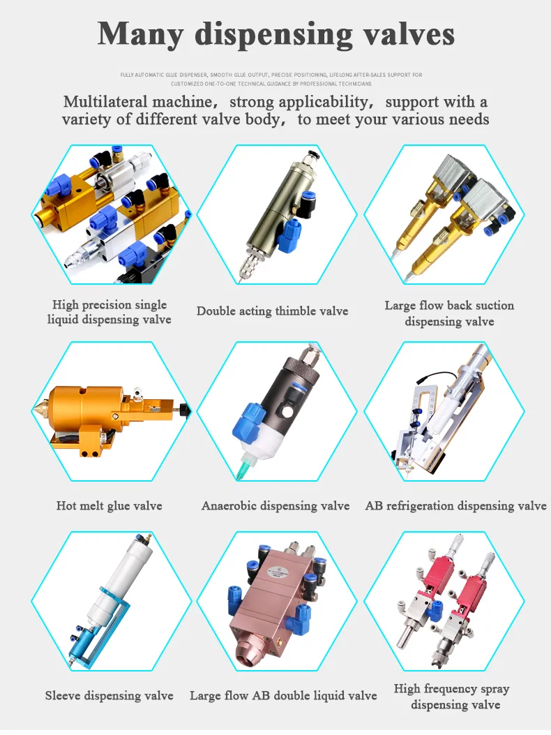 自动 AB 点胶机 3 轴点胶机控制系统机