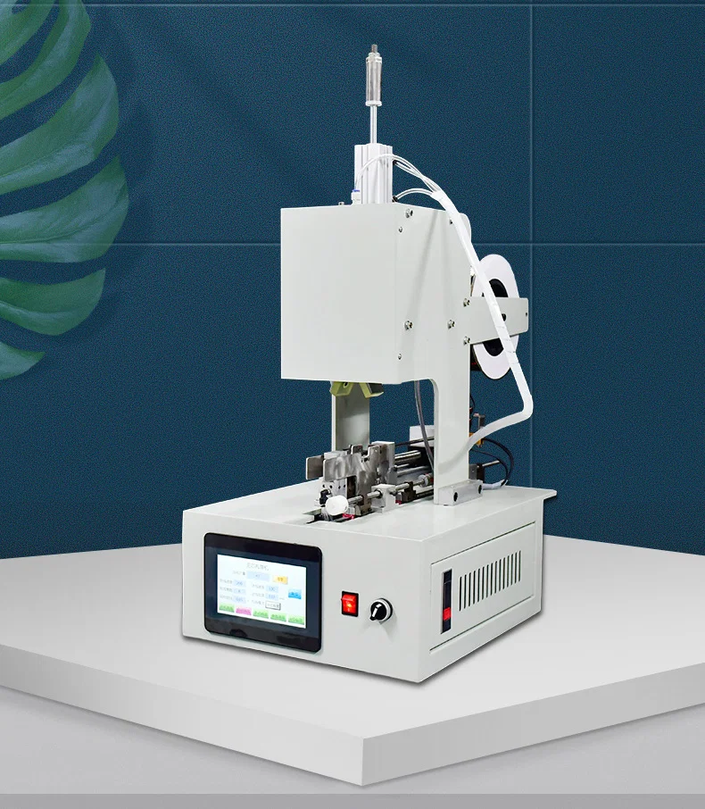 绑线机， usb 数据线绑扎机， 无芯扎带机