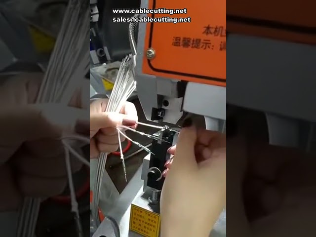 2吨超静音铜带压接机 | 精密铜线接头设备 | 工厂自动化线束拼接机