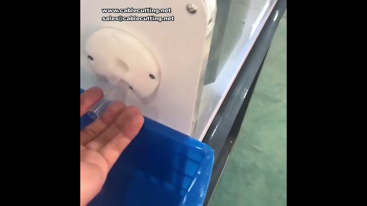 1000W波纹管切割机｜直径4-32mm塑料管材切割｜长度5-9999mm可调｜120G精准裁切