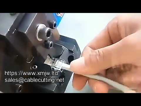 WPM PC RJ45网线组装机 光纤接头机 电话网络线制造设备