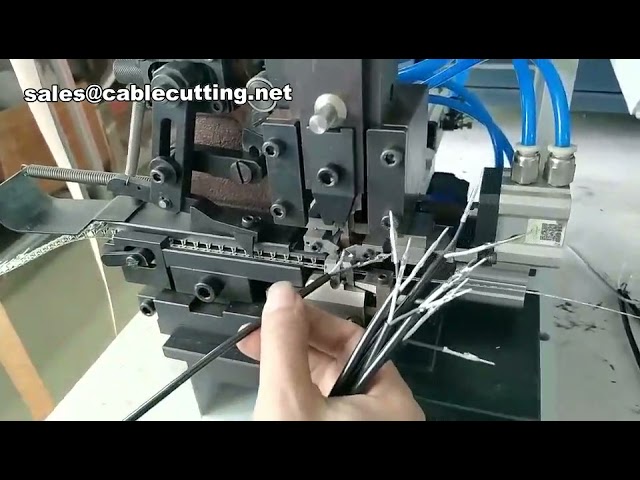 全自动剥线端子压接机 | 高效电线加工设备，提升工厂产能