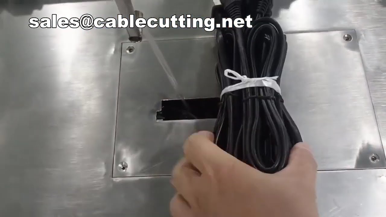 电源线自动捆扎机 | 高效线束包装设备