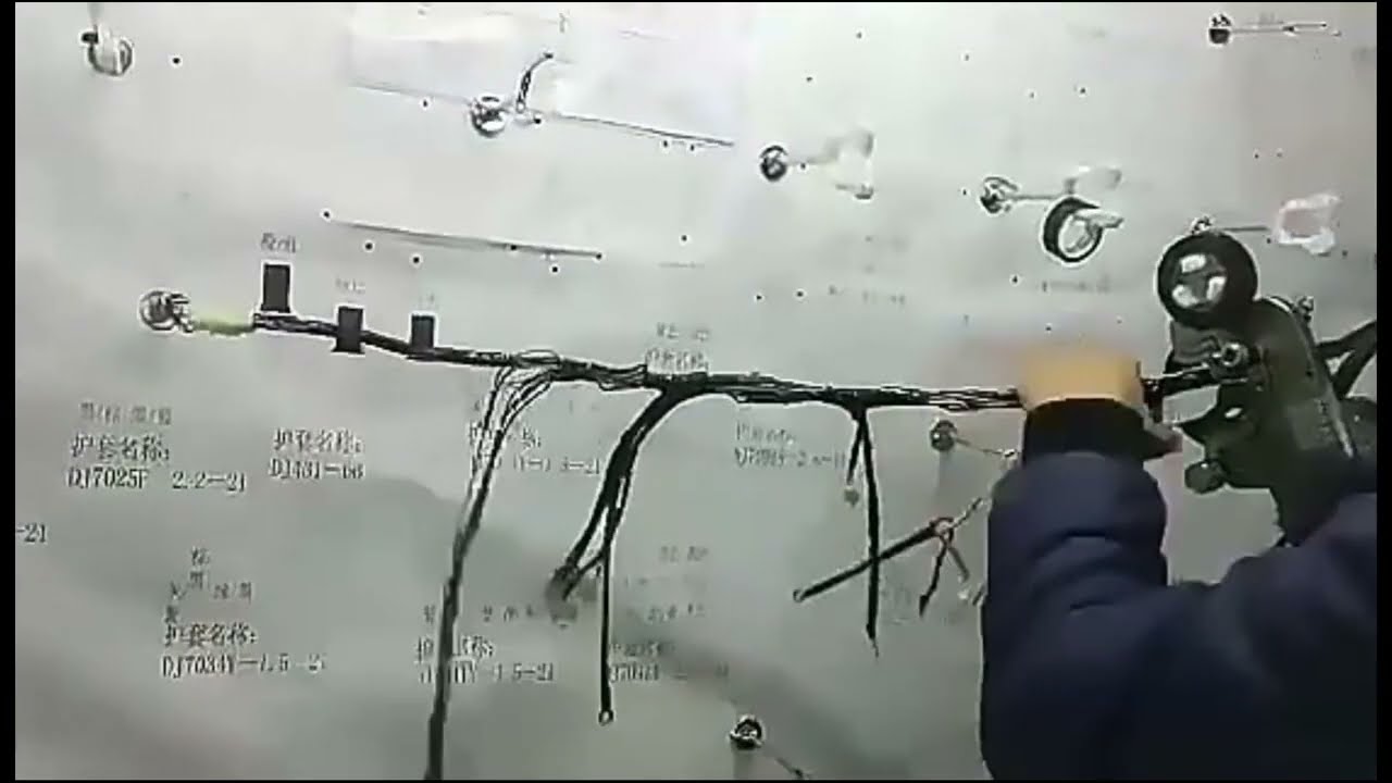 便携式手持线束胶带缠绕机 | 高效自动缠胶带设备