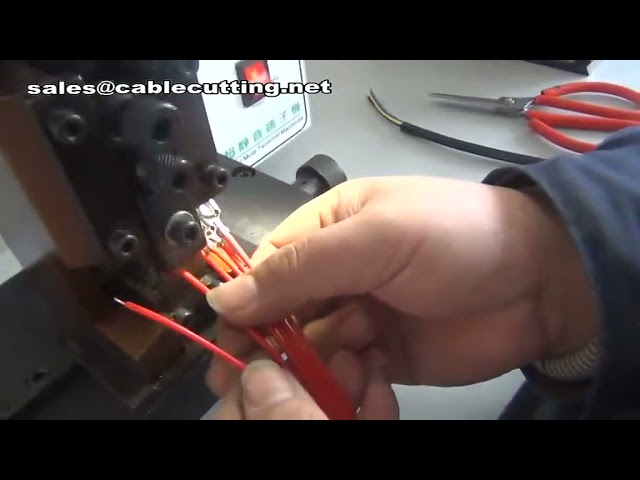 电缆接线端子压接工具 | 高效线缆端子压接机