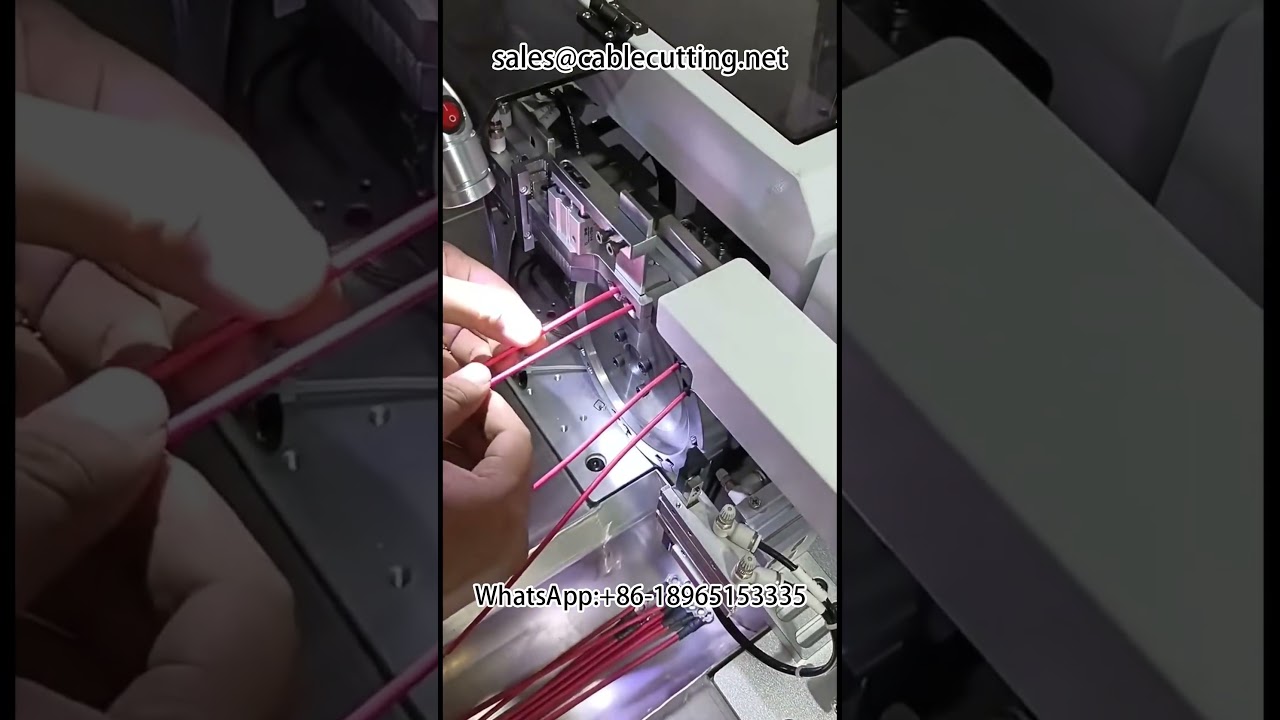 全自动热缩管切割机 | 汽车线束加工高效解决方案