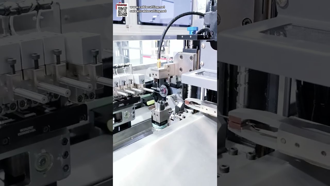 全自动端子压接与连接器外壳插入一体机