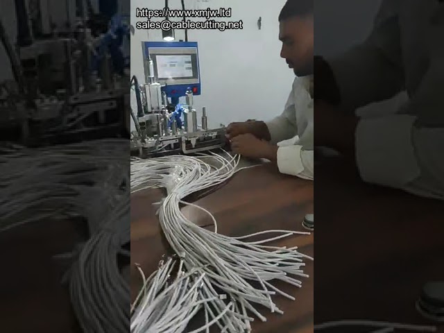 全自动USB数据线焊接机 | 充电线组装设备 | 高效线束加工