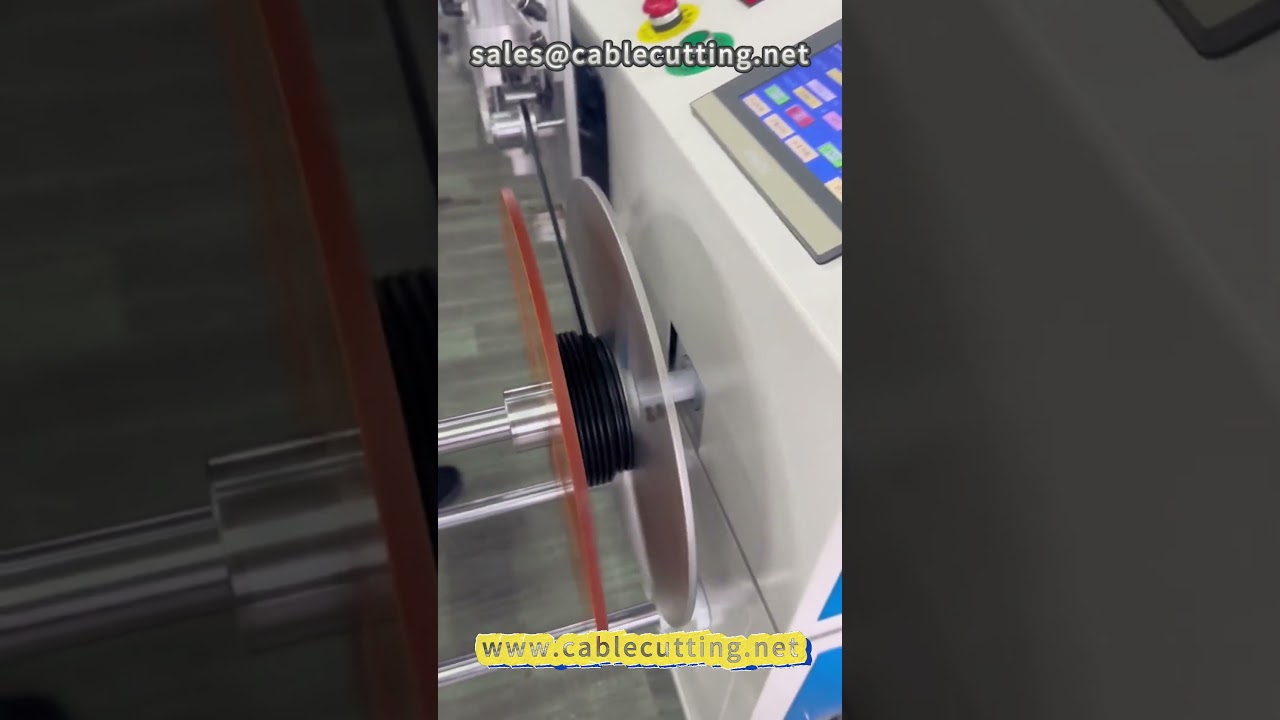 63米绕线机，高效线缆加工设备，提升工厂自动化生产