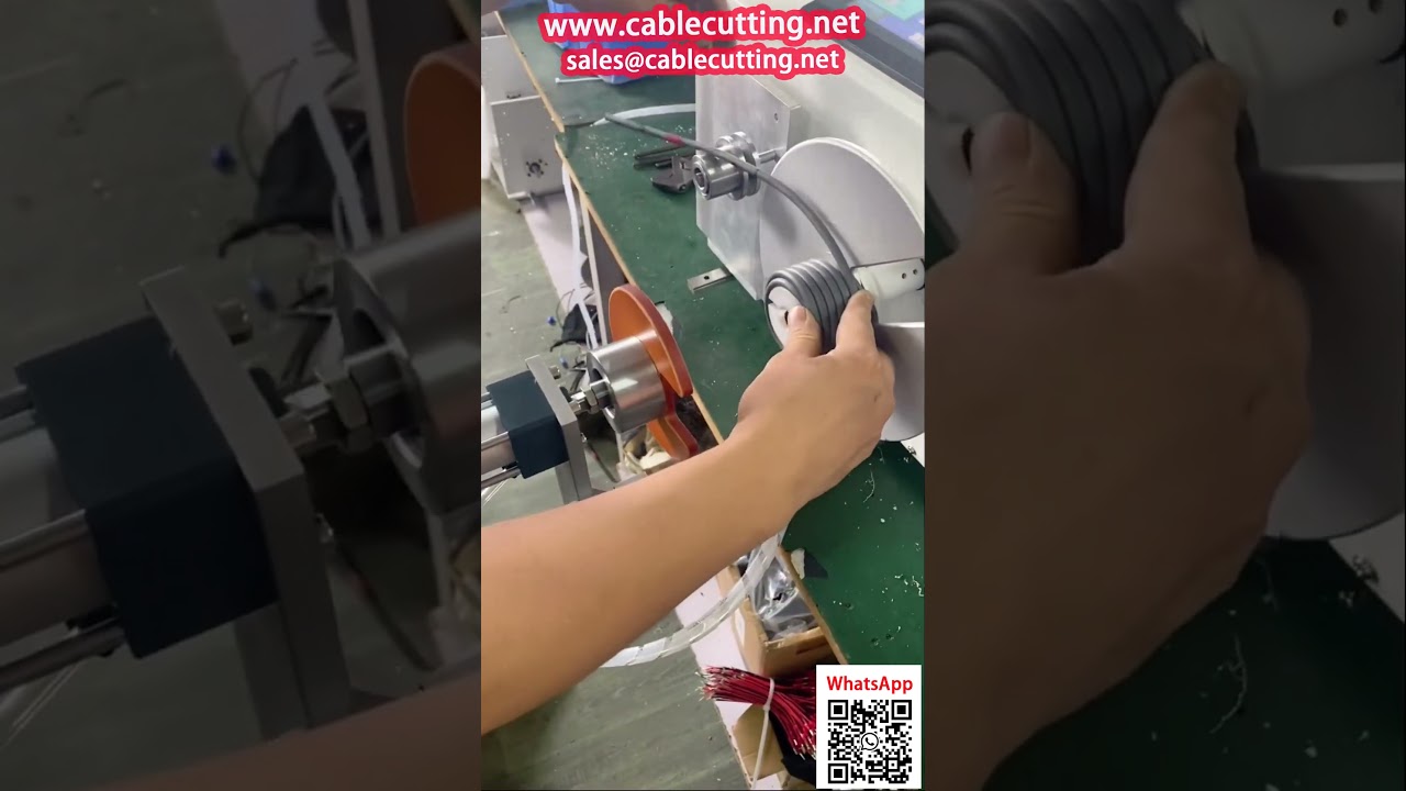 全自动绕线扎线机，精准定位线头，高效捆扎