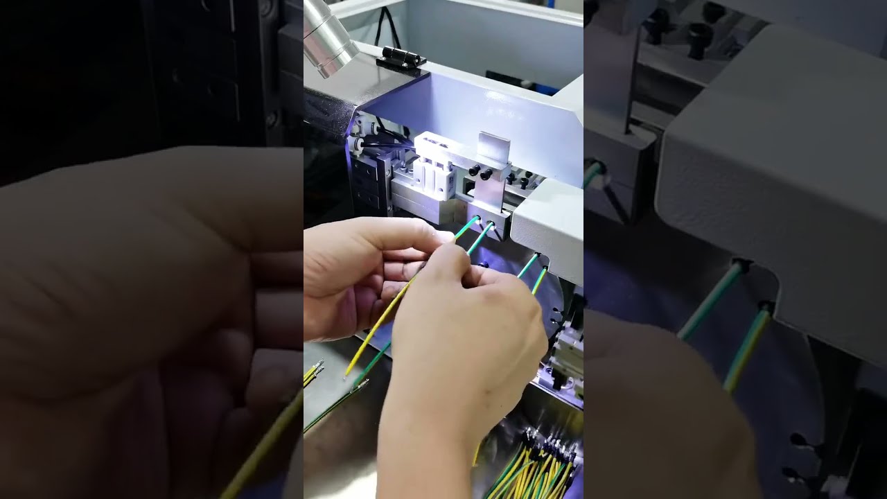 热缩管加热机工作视频展示设备 #工厂 #机器