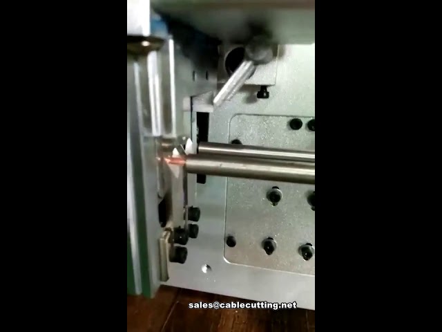 全自动铜线裁切剥皮机 | 高效工业线束加工设备