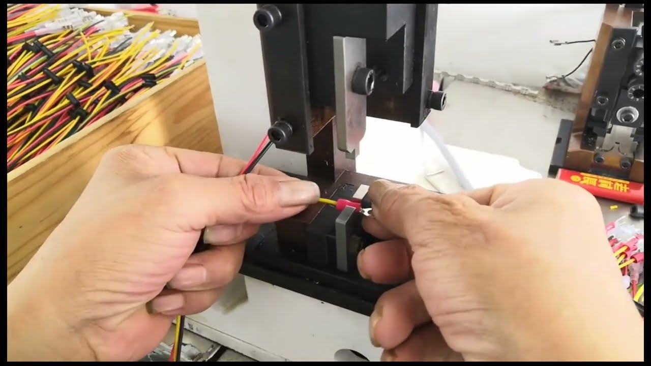 松套管绝缘O型/Y型端子压接模具 | 线束加工专用压接机模具