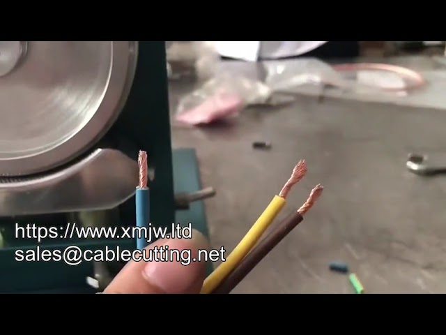 全自动半剥线扭线机 | 预剥线缆高效扭线设备