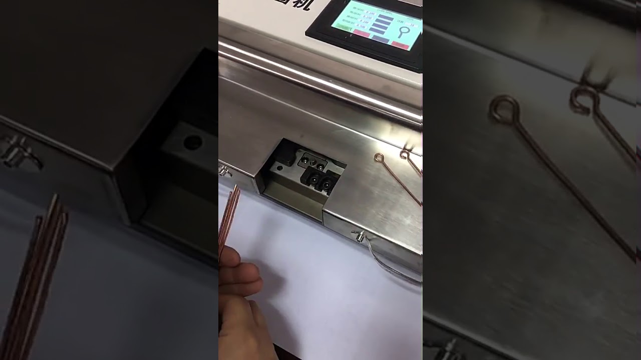 高精度钩环弯弧机 | 金属耳环折弯设备 | 五金线材成型机