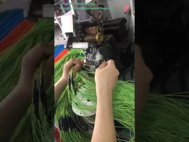 全自动绕线包胶机 AT-201 | 高效电线捆扎包装设备