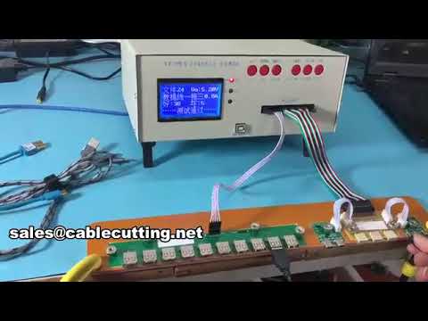 USB线缆测试机 WPM-8681 | 高效自动化线束检测设备
