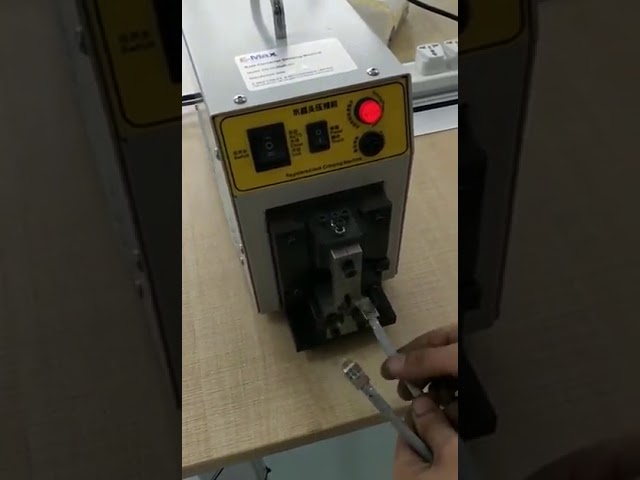 RJ45连接器压接机：高效网线制作利器