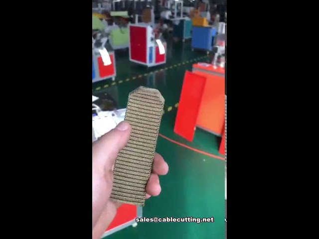超声波自动安全带切割机，密封边缘效果出色