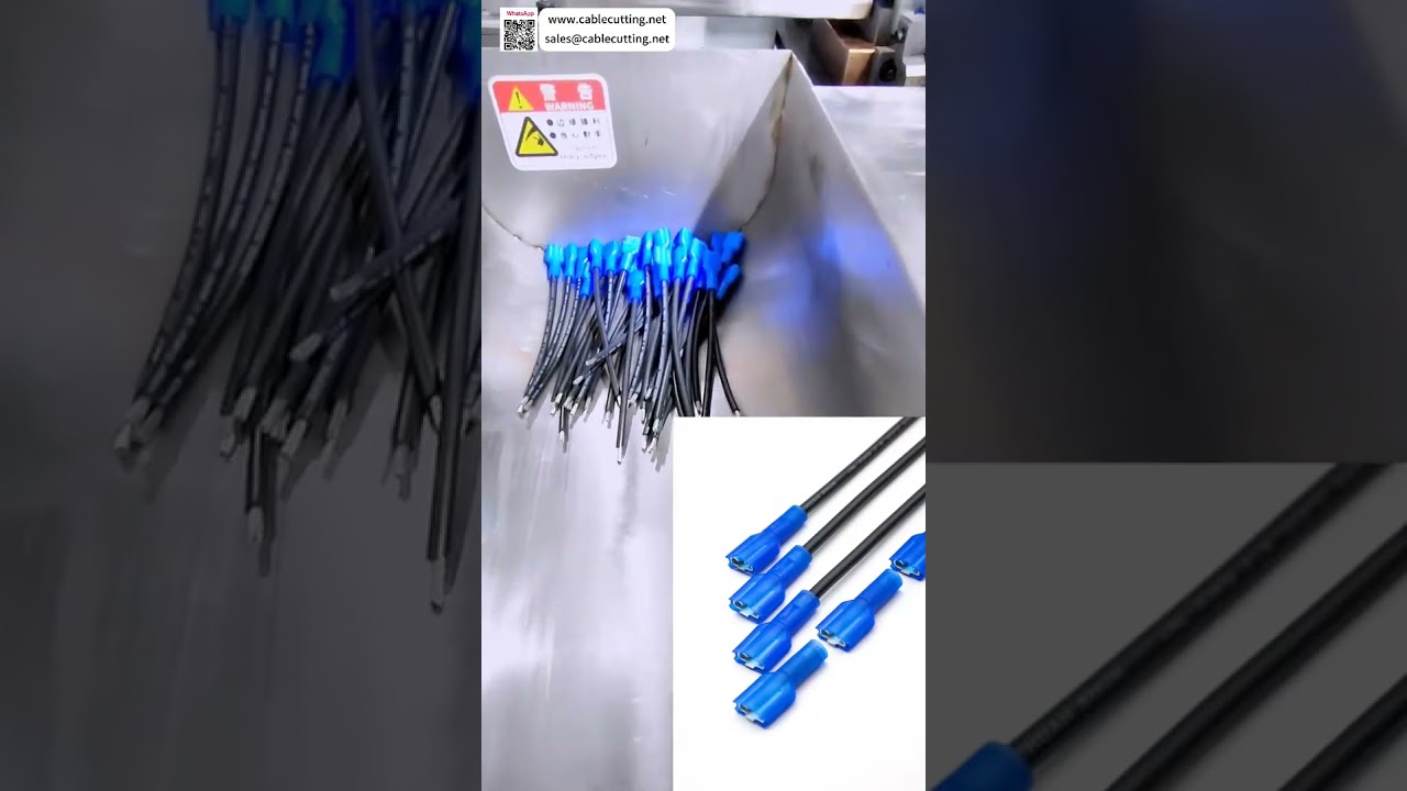 汽车线束加工设备：散件绝缘端子压接机，高效精准