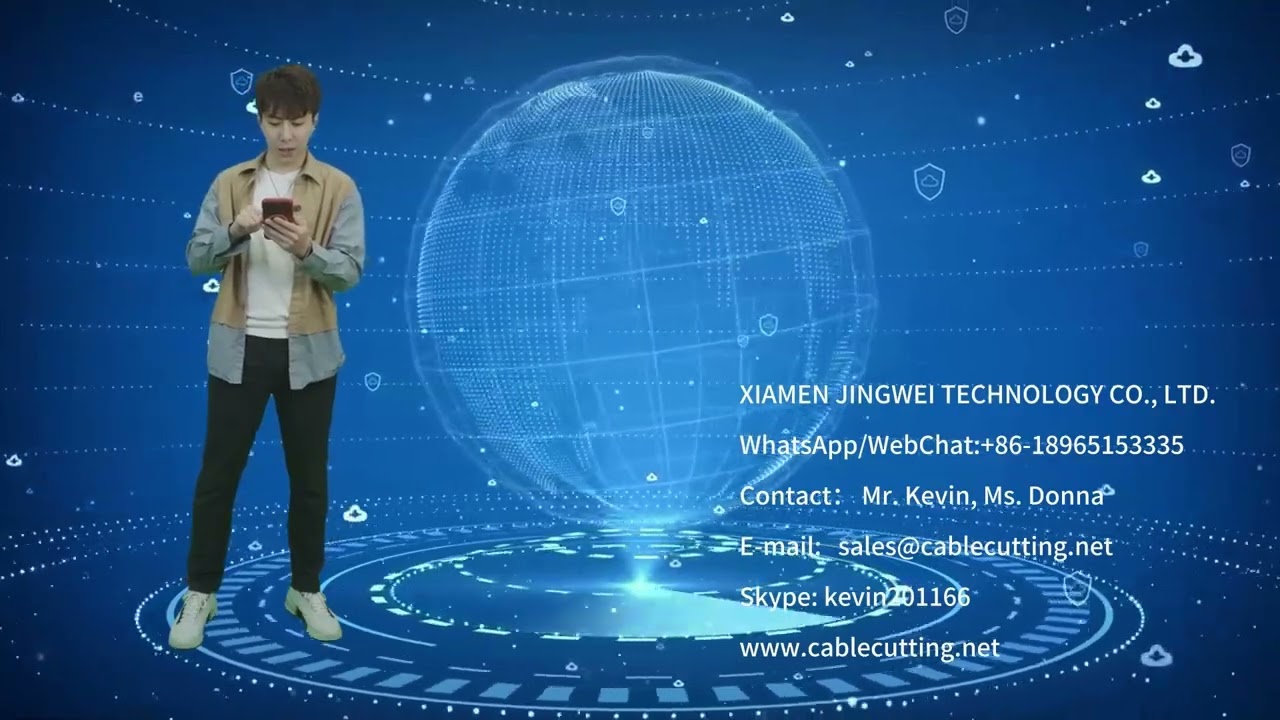 全自动校直切断机 | 220V 50Hz 送线架一体机，高效线材加工设备