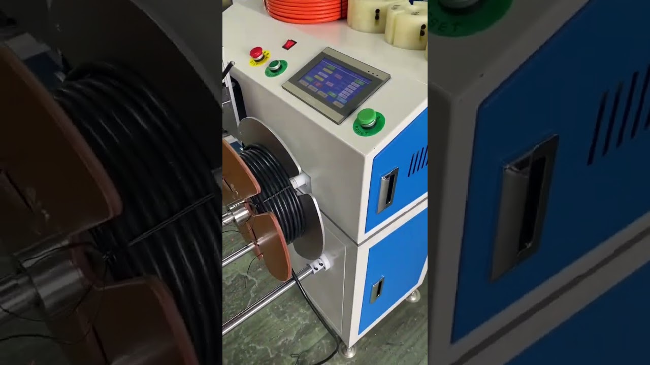 高精度立式计量绕线机，自动裁切更干净