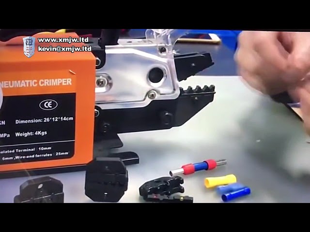 气动压接机 | 电缆接线端子压接工具 | 预绝缘线缆制造设备