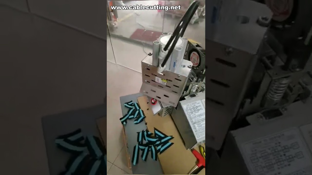 梯形胶带切割机 | 斜角带裁切机 | 尼龙带自动切割设备