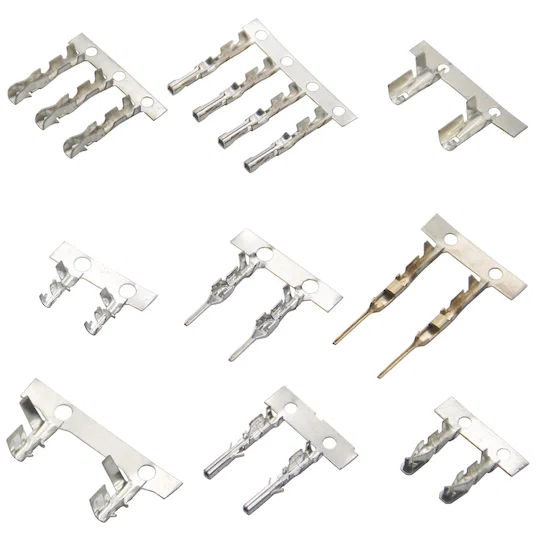 金属喇叭端子压接